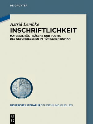 cover image of Inschriftlichkeit